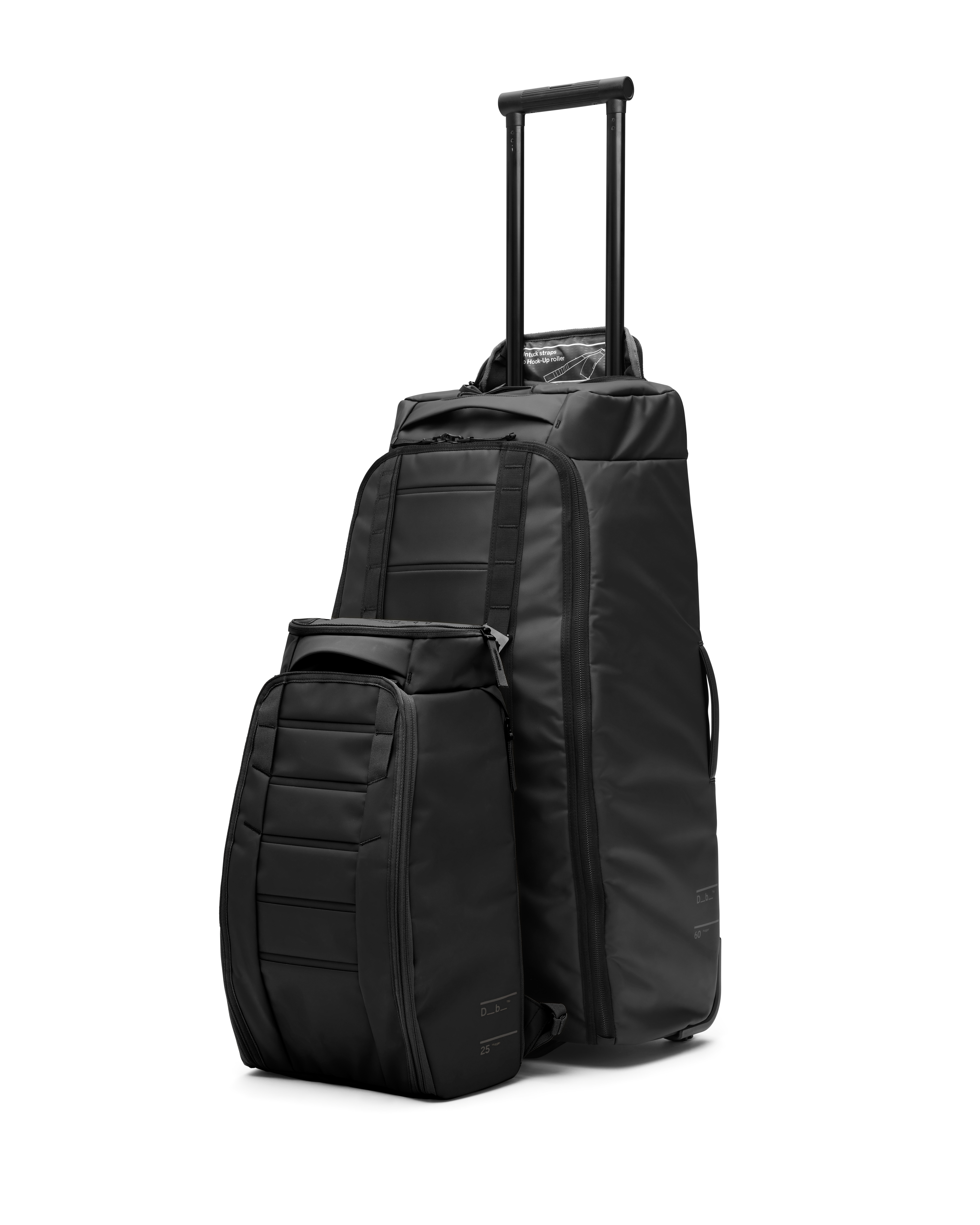 Hugger Roller Bag Check-in 60L 0049/Black Out