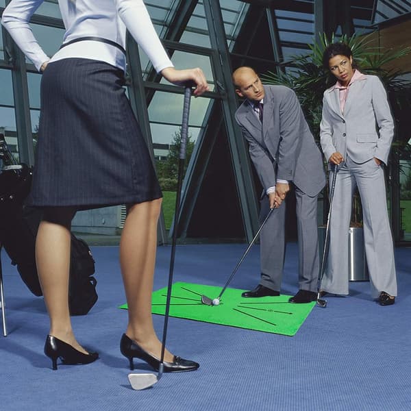 INF Golfmatte for perfeksjonering av sving, 60 x 30 cm