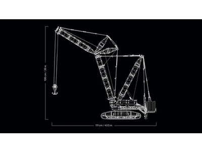 LEGO Liebherr Rupsbandkraan LR 13000 (42146)