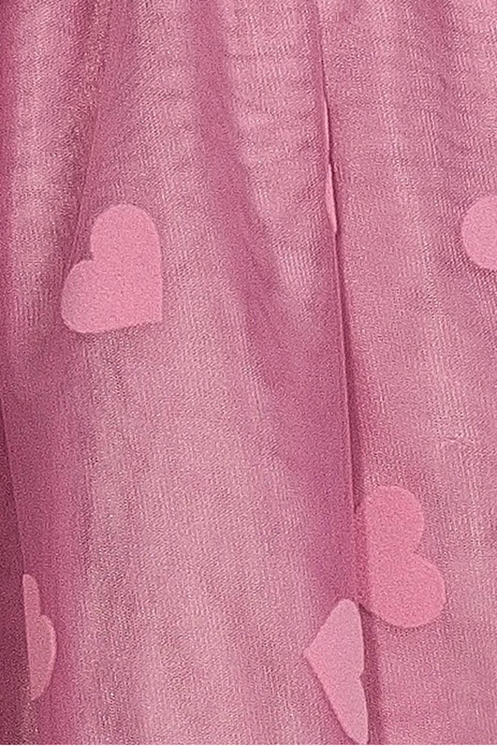 NAME IT jurk NMFNAJAS met hartjes roze