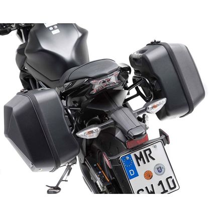 Valise SW-MOTECH KIT COMPLET URBAN ABS Noir (2x16.5 litres) - Noir