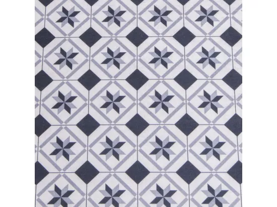 Tapis de cuisine 80x150 Noir , facile d'entretien N & B