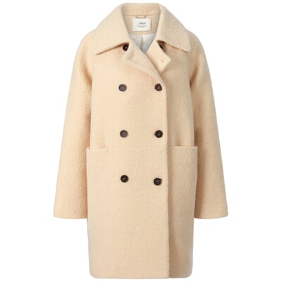 Damen-Bouclémantel, Beige