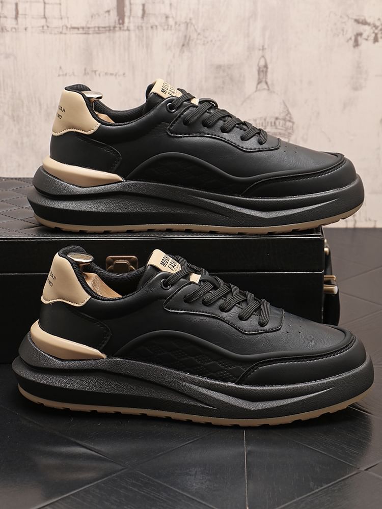 Mr Ozera - Platform Paneel Sneakers