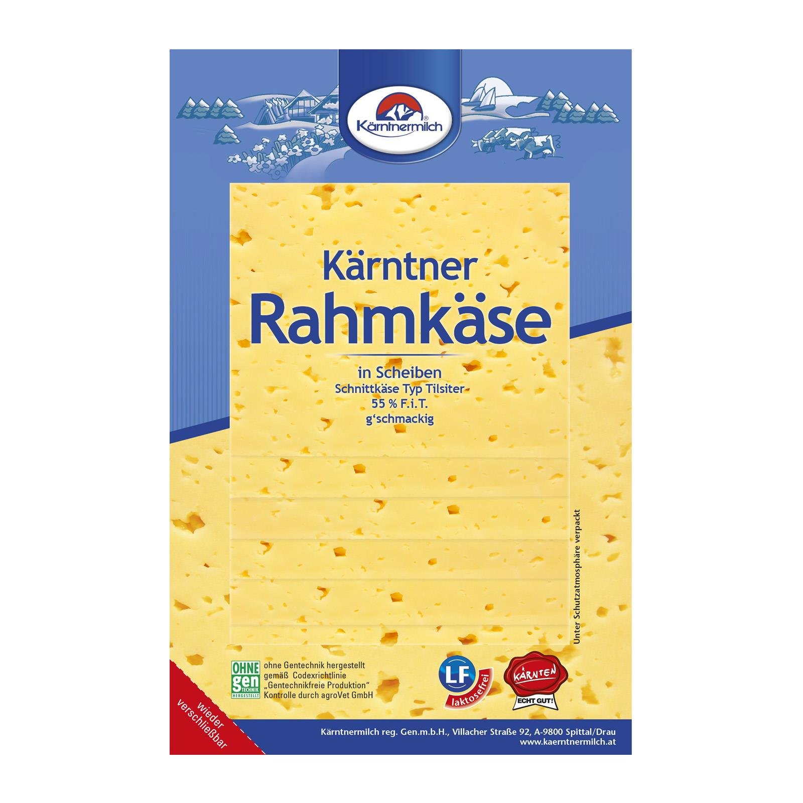 Kärntnermilch Rahmkäse in Scheibe