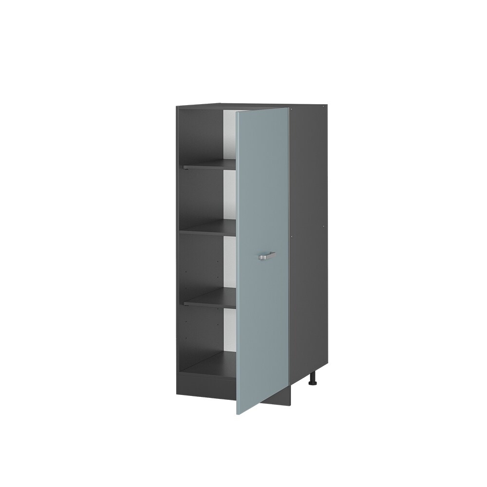 Vicco Vorratsschrank Küchenschrank R-Line Solid Anthrazit Blau Grau 60 cm modern große Tür
