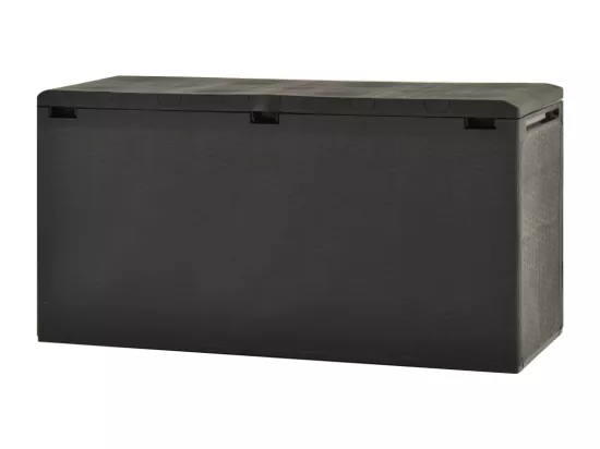 Prolenta Premium - Boîte de rangement de jardin Anthracite 114x47x60 cm