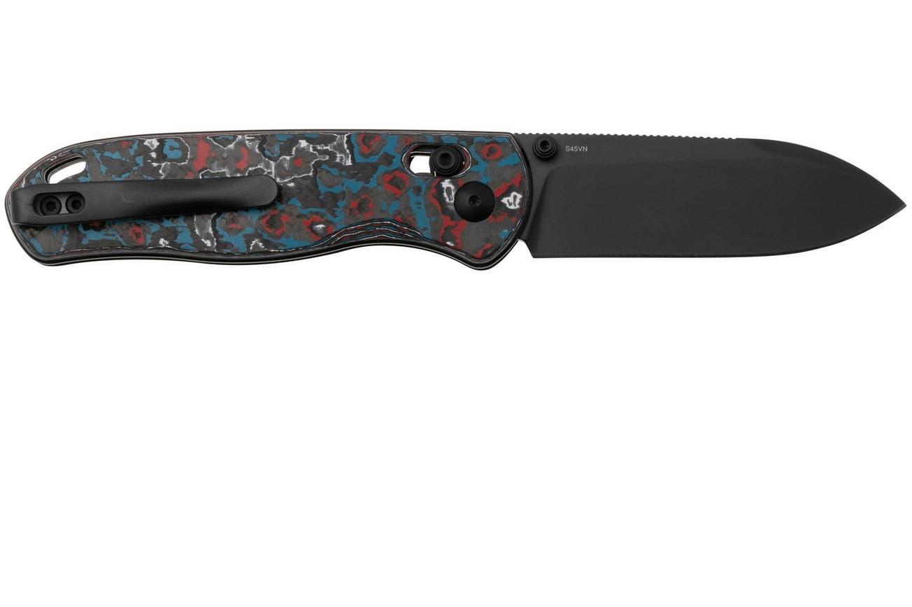 Kizer Drop Bear KI3619A5 Black S45VN, Nebula Fatcarbon, zakmes, Azo design