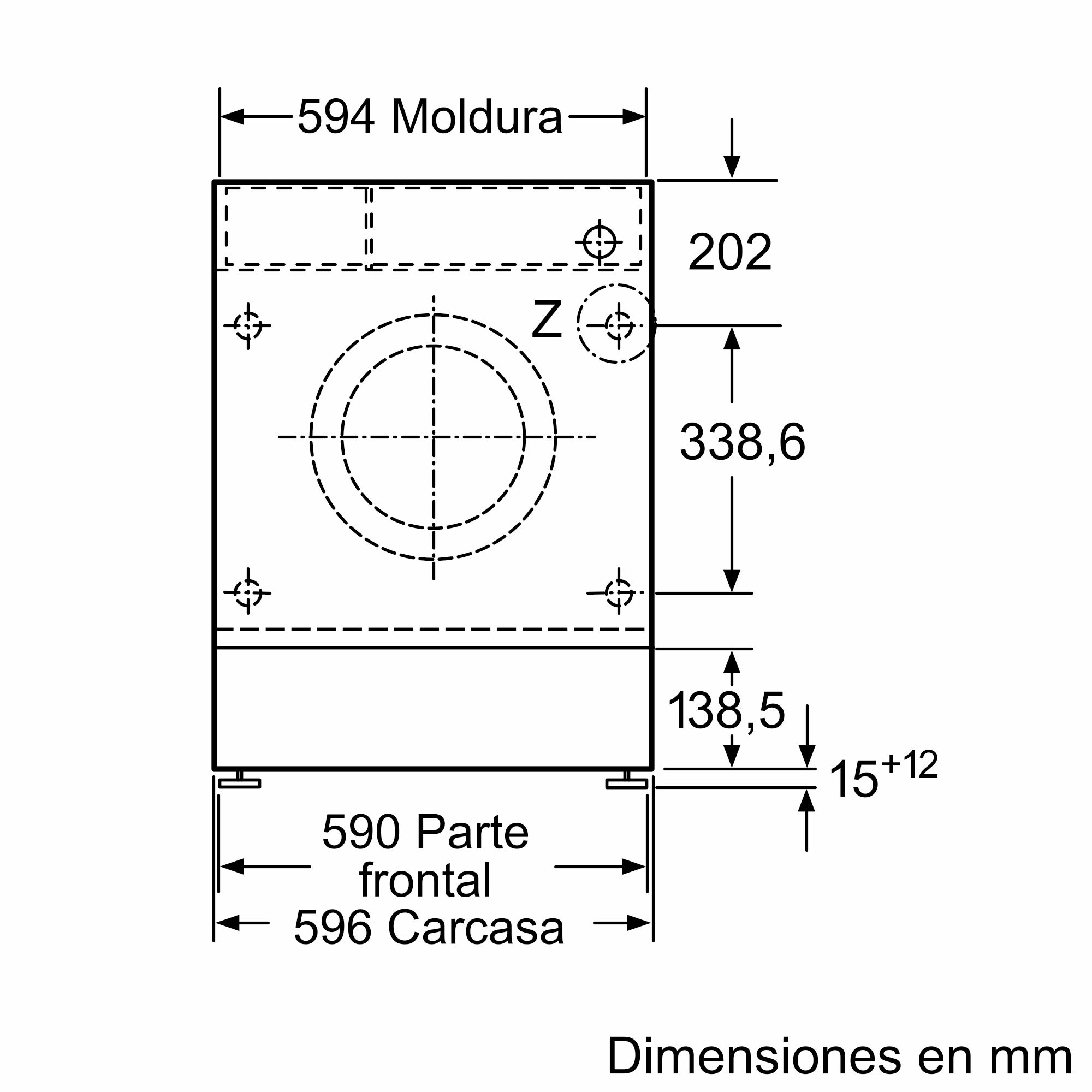 Máquina de lavar roupa integral Série 6, 7 kg, 1200 rpm, WIW24306ES