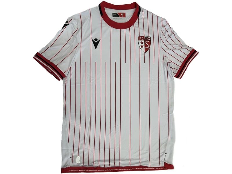 FC Sion Heimtrikot 2025/26 XL, Weiss Leichtes und atmungsaktives Oberteil mit Stil