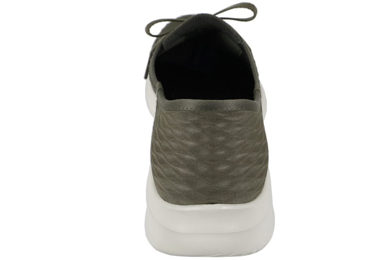 SKECHERS ULTRA FLEX 3.0 BRILLIANT PATH FRITIDSSKO I OLIVENGRØNT TEKSTIL SLIP-INS