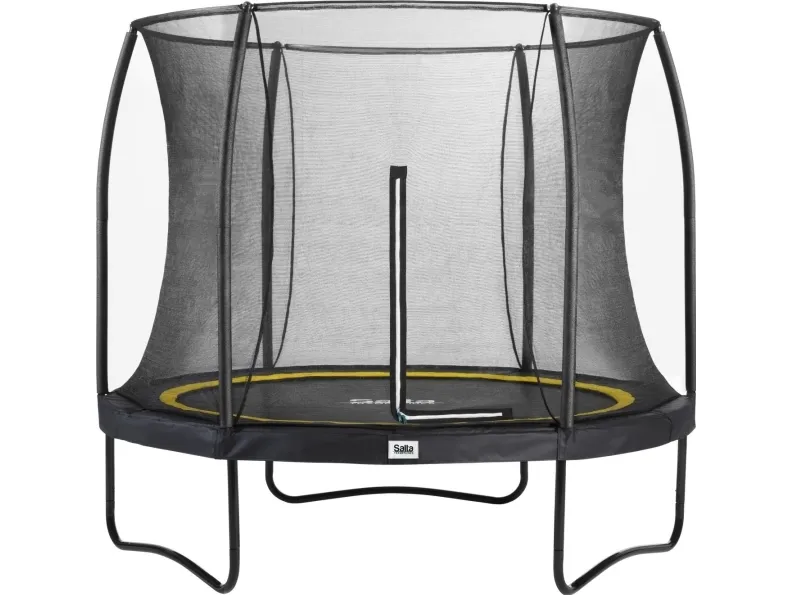 Salta 5074A, Trampolin, Rund, 100 kg, 5 År, Safety net, Sort
