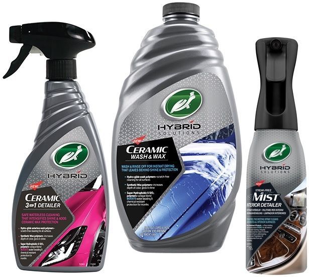 Turtle Wax Hybrid Solutions In & Out detailing kit 3-delig