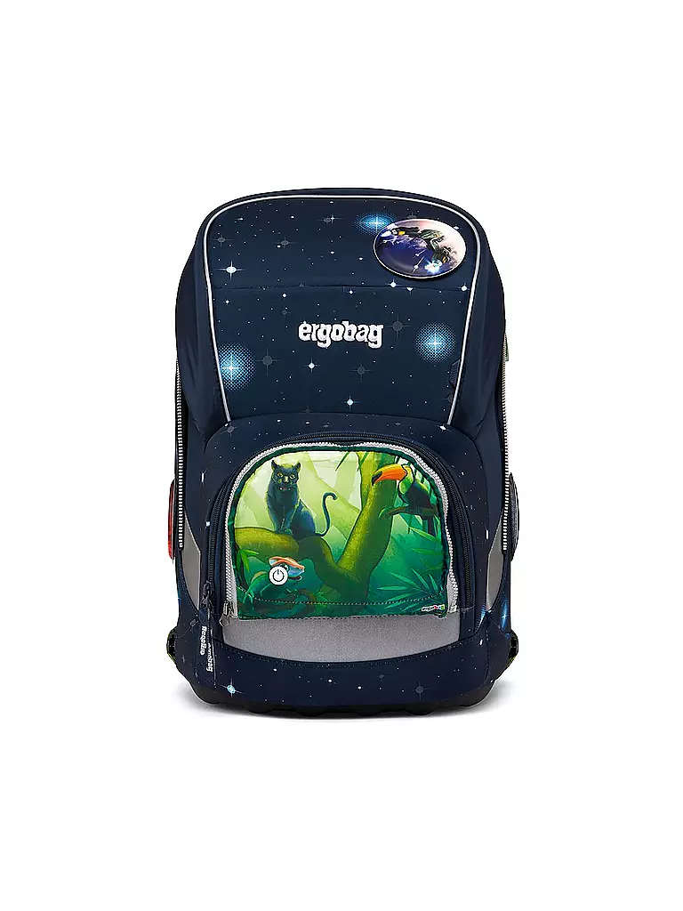 ERGOBAG Zip Set Zippies LED Jungle bunt