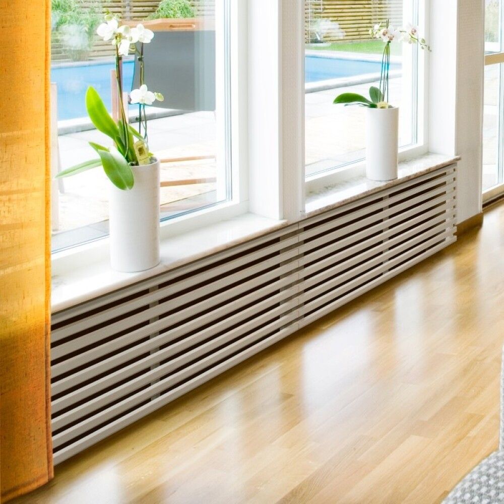 RADIATORSKJULER LUNDBERGS YOKO HVIT 1550X700MM