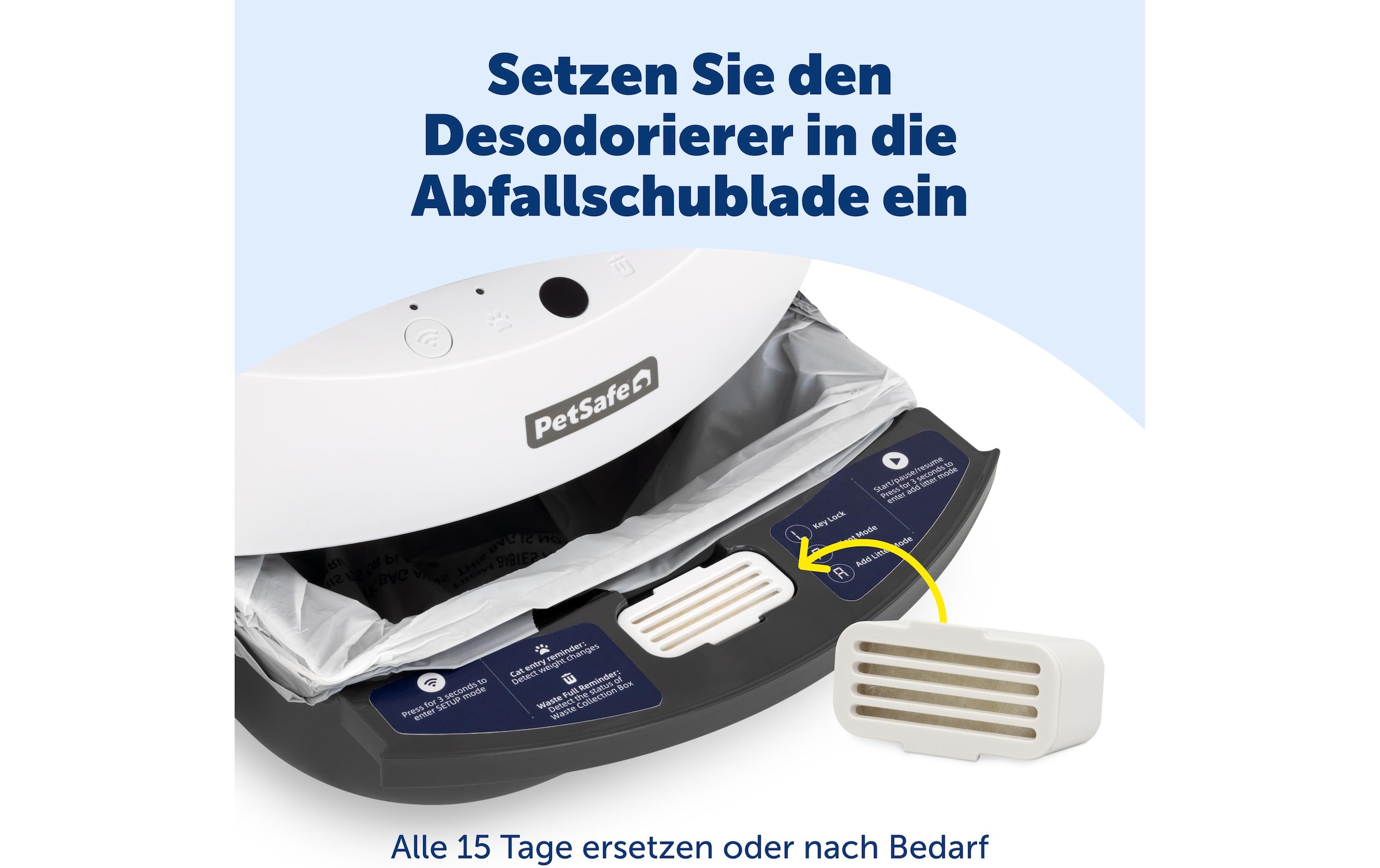 PetSafe Ersatzfilter »ScoopFree SmartSpin zur Desodorierung 2 Stück«