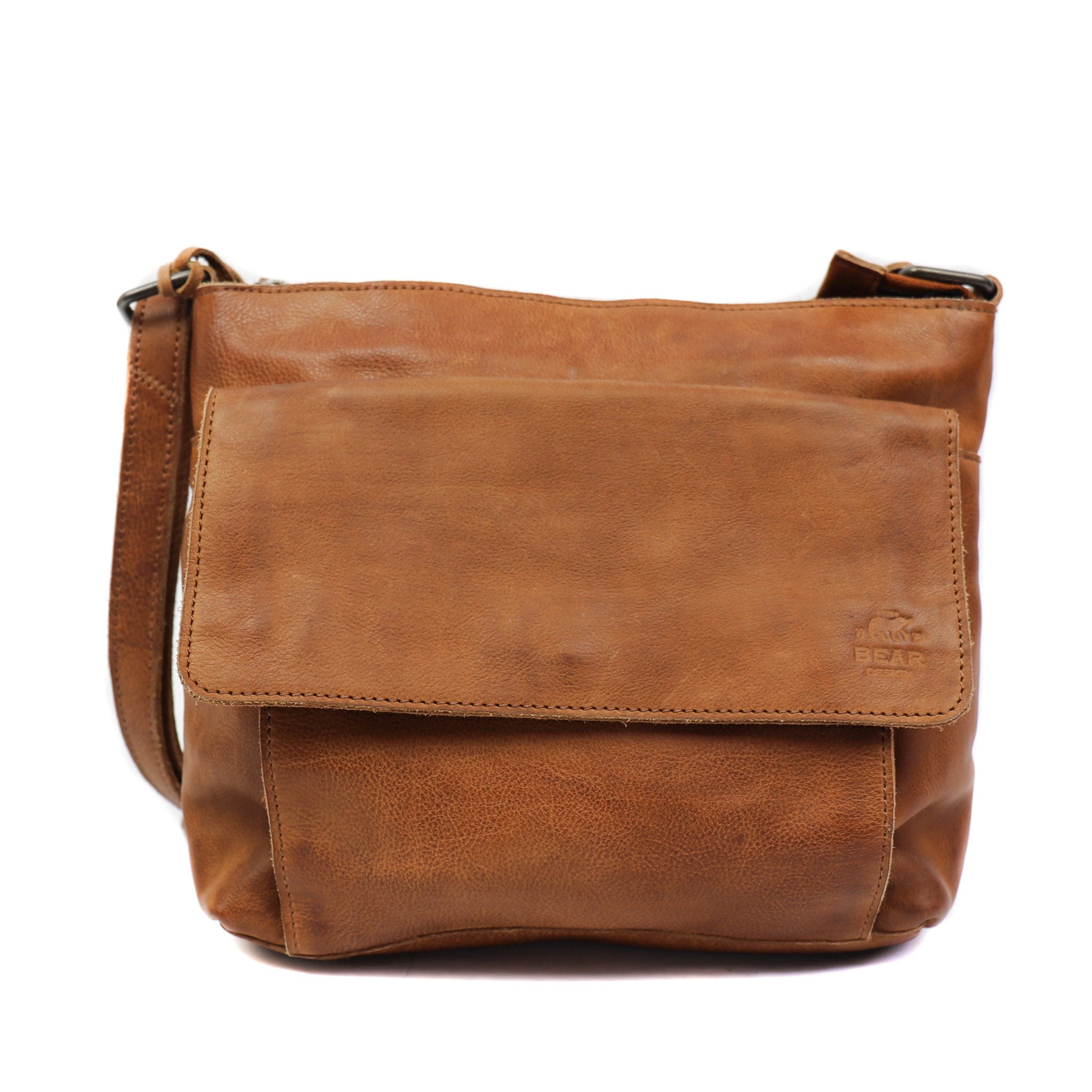 Schoudertas 'Rai' cognac - CP 6007 Cognac