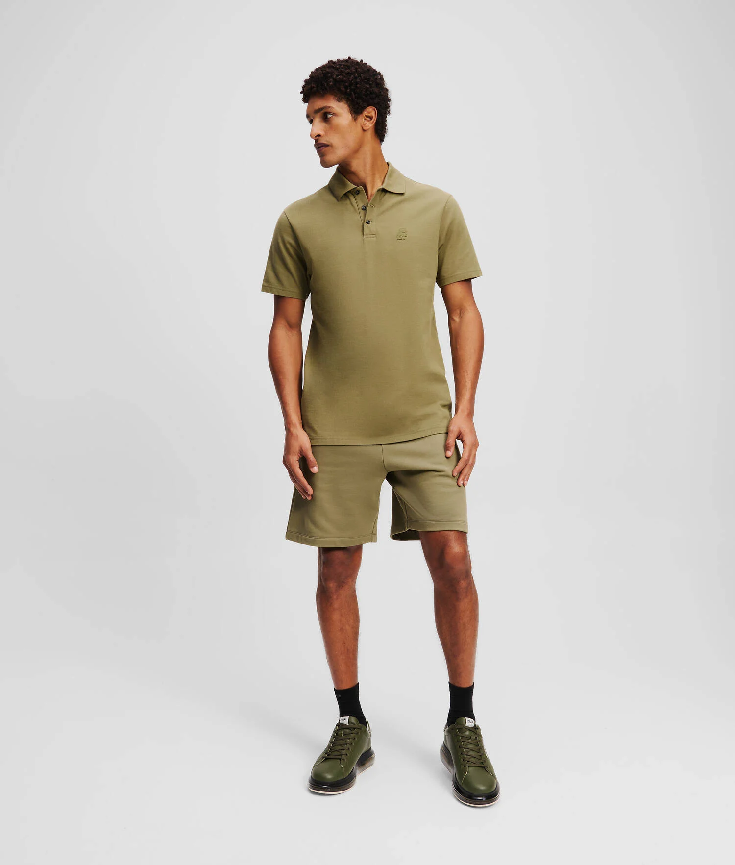 POLO KARL KAMEO - Vert foncé