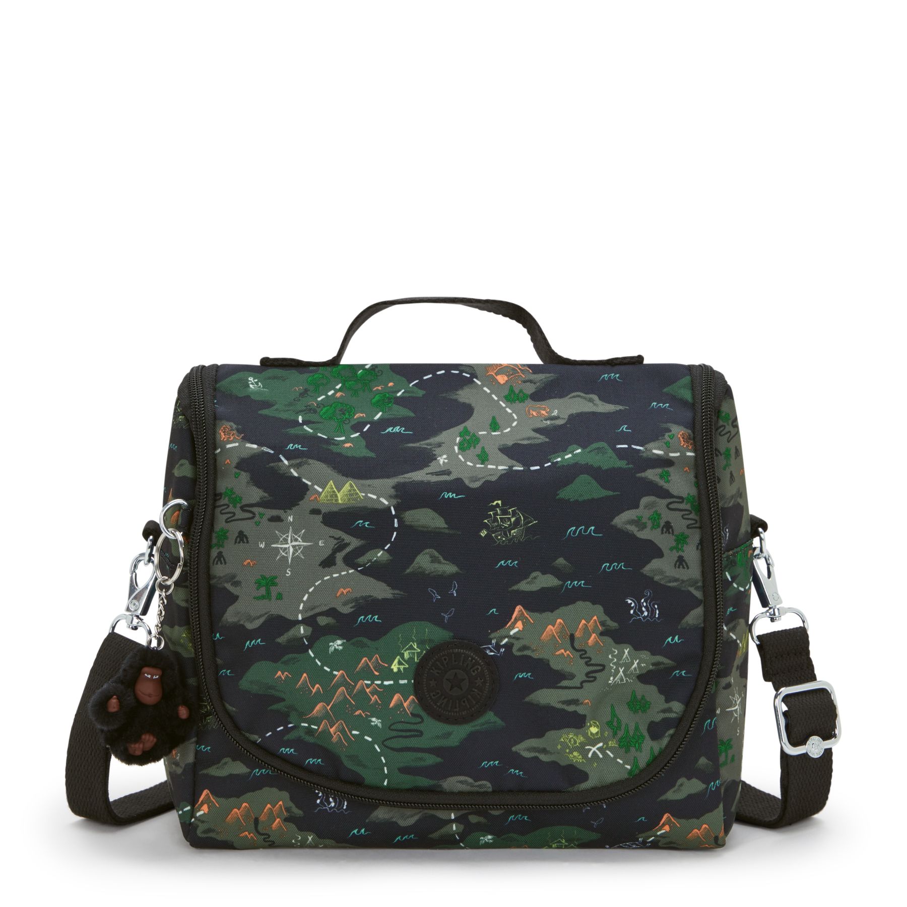 NEW KICHIROU Grand Sac Repas Isotherme avec Manchon pour Valise - Camo Treasure