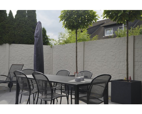 Betonnen schuttingpaneel Standaard Flagstone 200x38,5x3,5cm