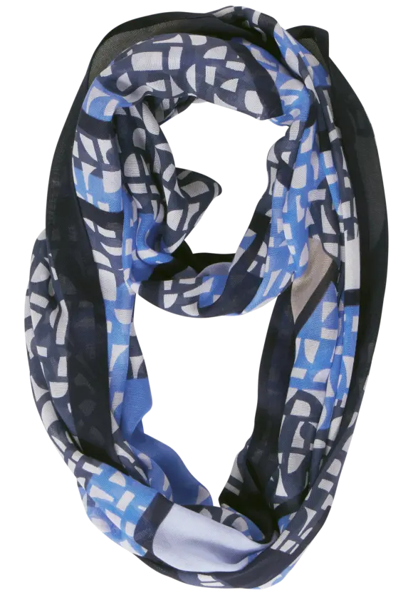 Print Loop - water blue