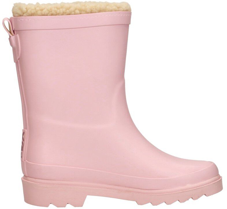 Xq Footwear Kids Rubber Rain Boots Fur roze