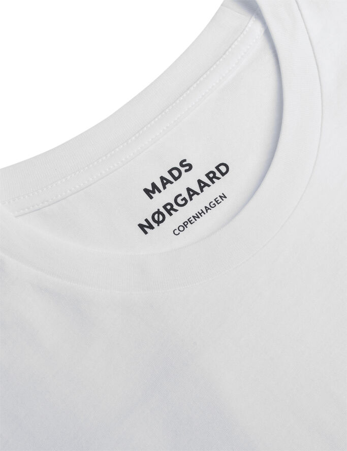 Mads Nørgaard - Copenhagen Organic Thor Tee White