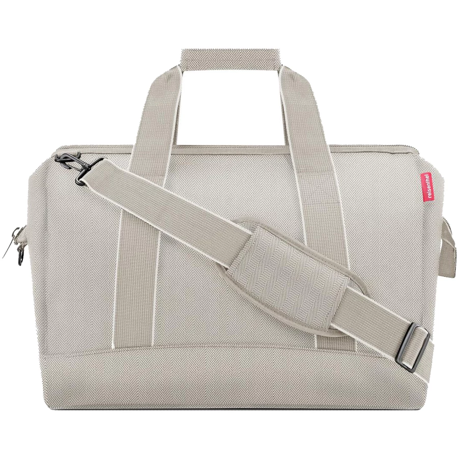 reisenthel travelling allrounder L - Reisetasche 48 cm herringbone sand