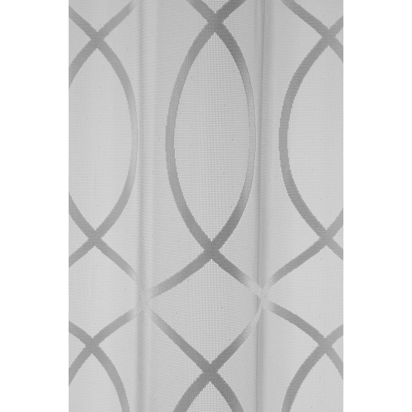 Schlaufenschal - silber - 140x245 cm