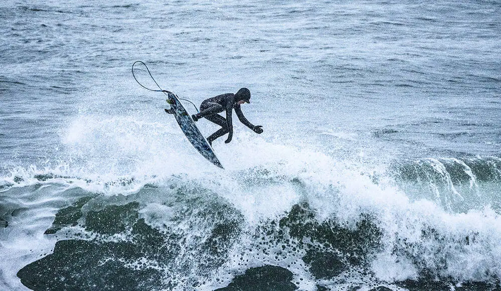 O'Neill Hyperfreak Jr Hooded 5mm Chest Zip Vinter Våddragt