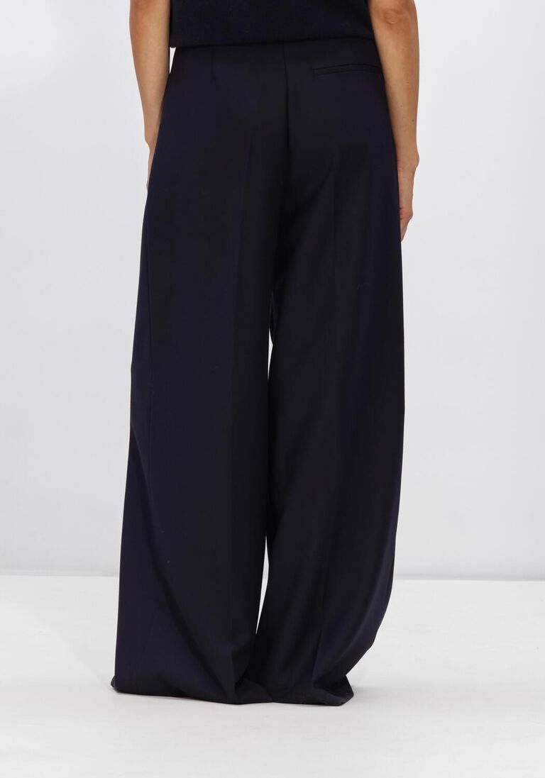 donkerblauwe anine bing broeken lou trousers -midnight blue