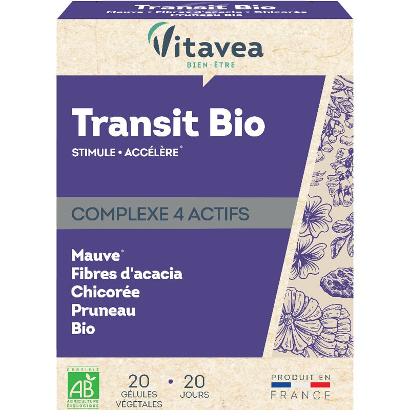 Cure transit bio - Complexe 4 actifs - 20 jours