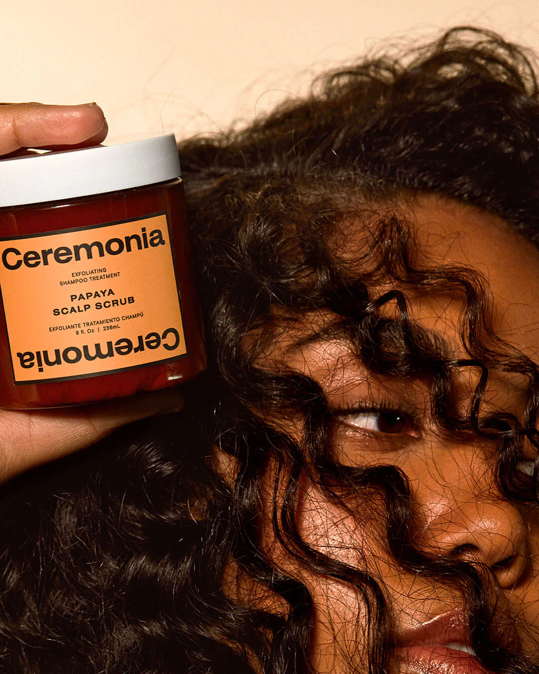 Ceremonia Shampoing Exfoliant Papaya Scalp Scrub