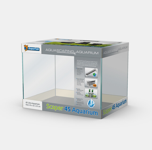 Superfish Scaper Aquarium 45 | Aquascaping