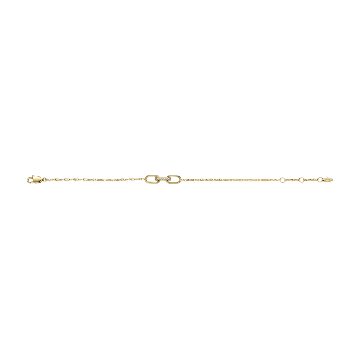 Bracelet FOSSIL HERITAGE acier inoxydable doré