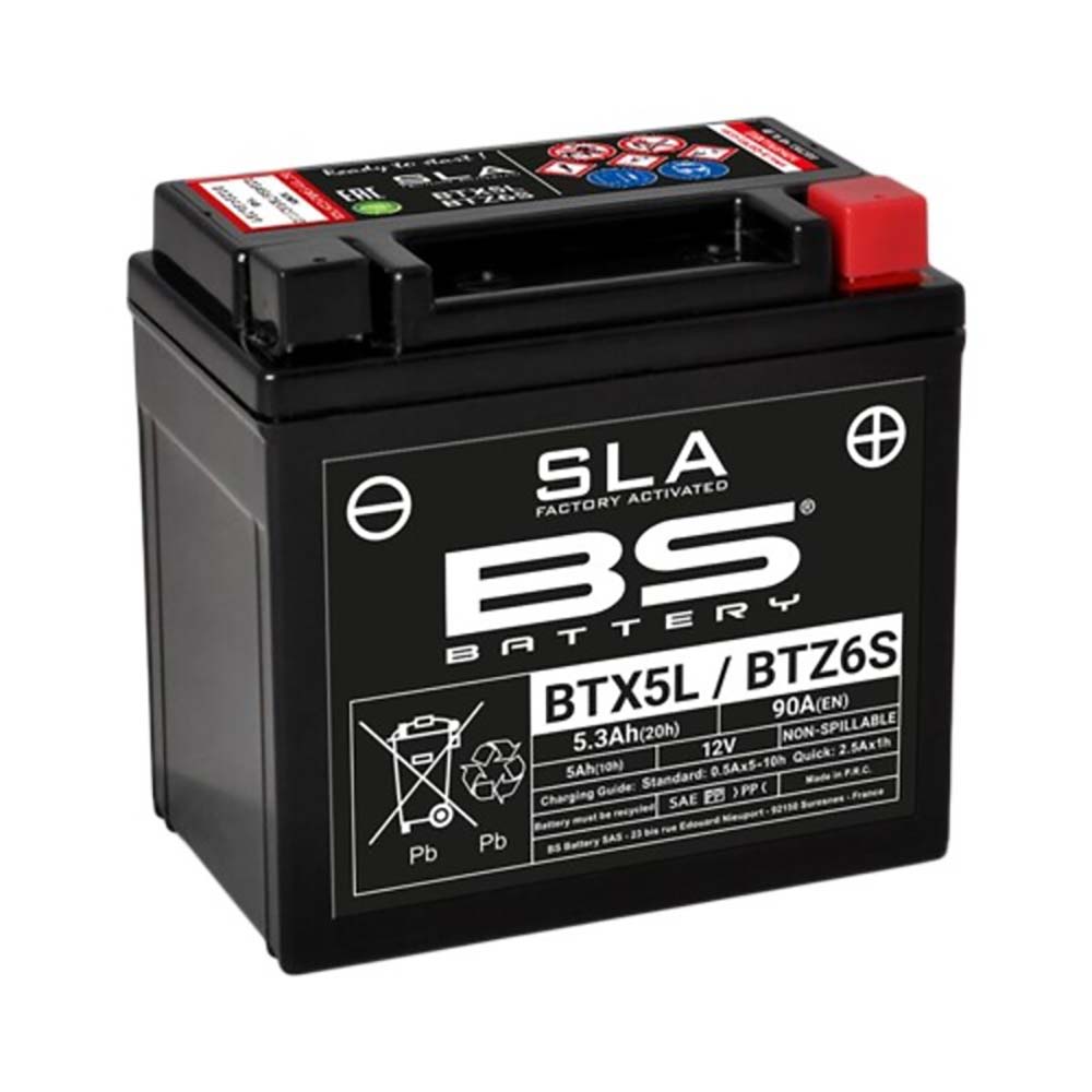 BS Battery - Batterie BTX5L / BTZ6S SLA