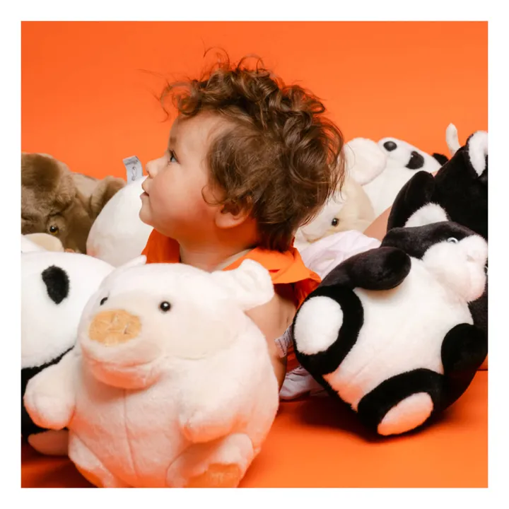 La Pelucherie Peluche Roodoodoo Chacha le Chat | Noir