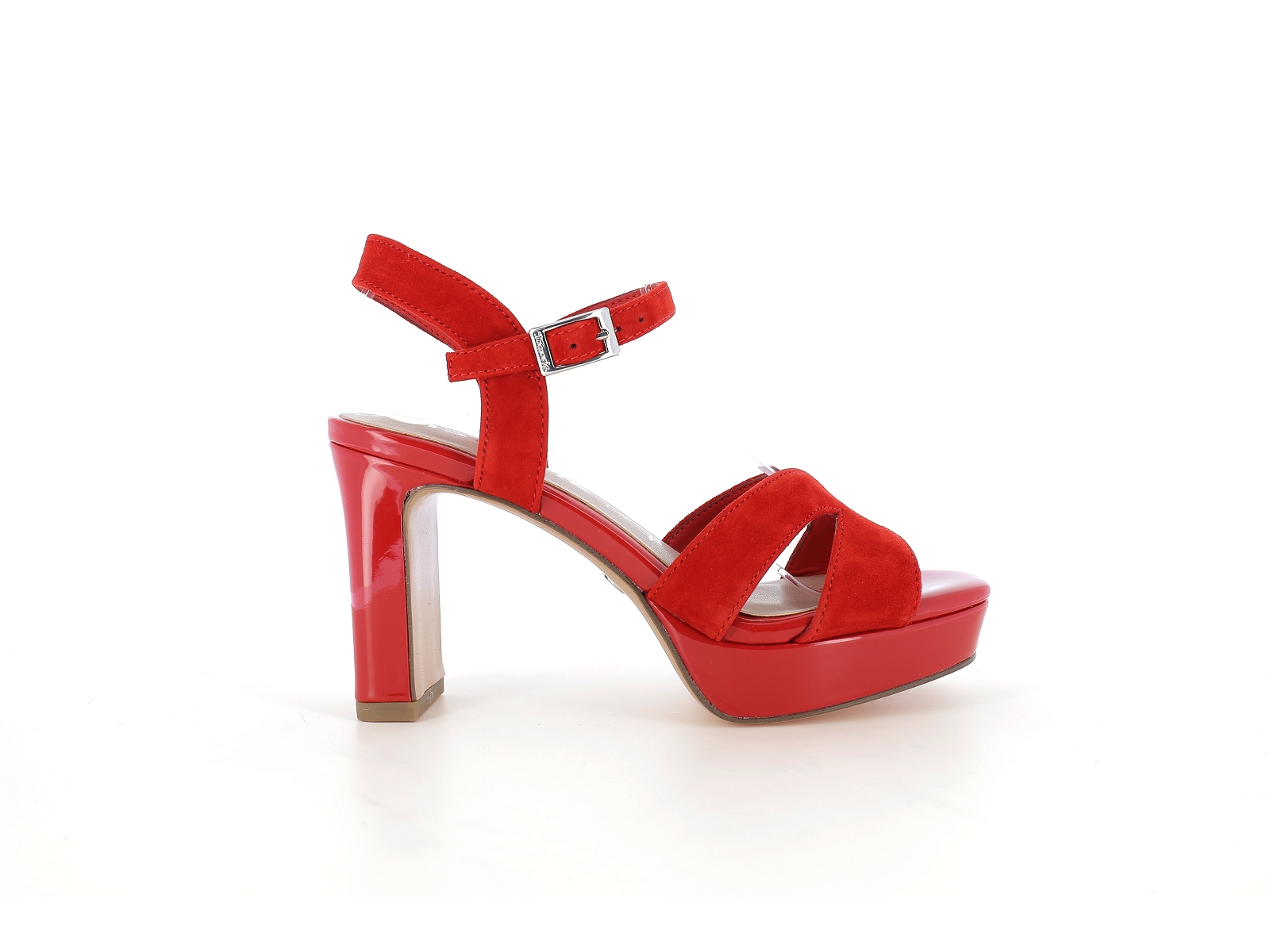 Tamaris-28309 Nubuck Rouge