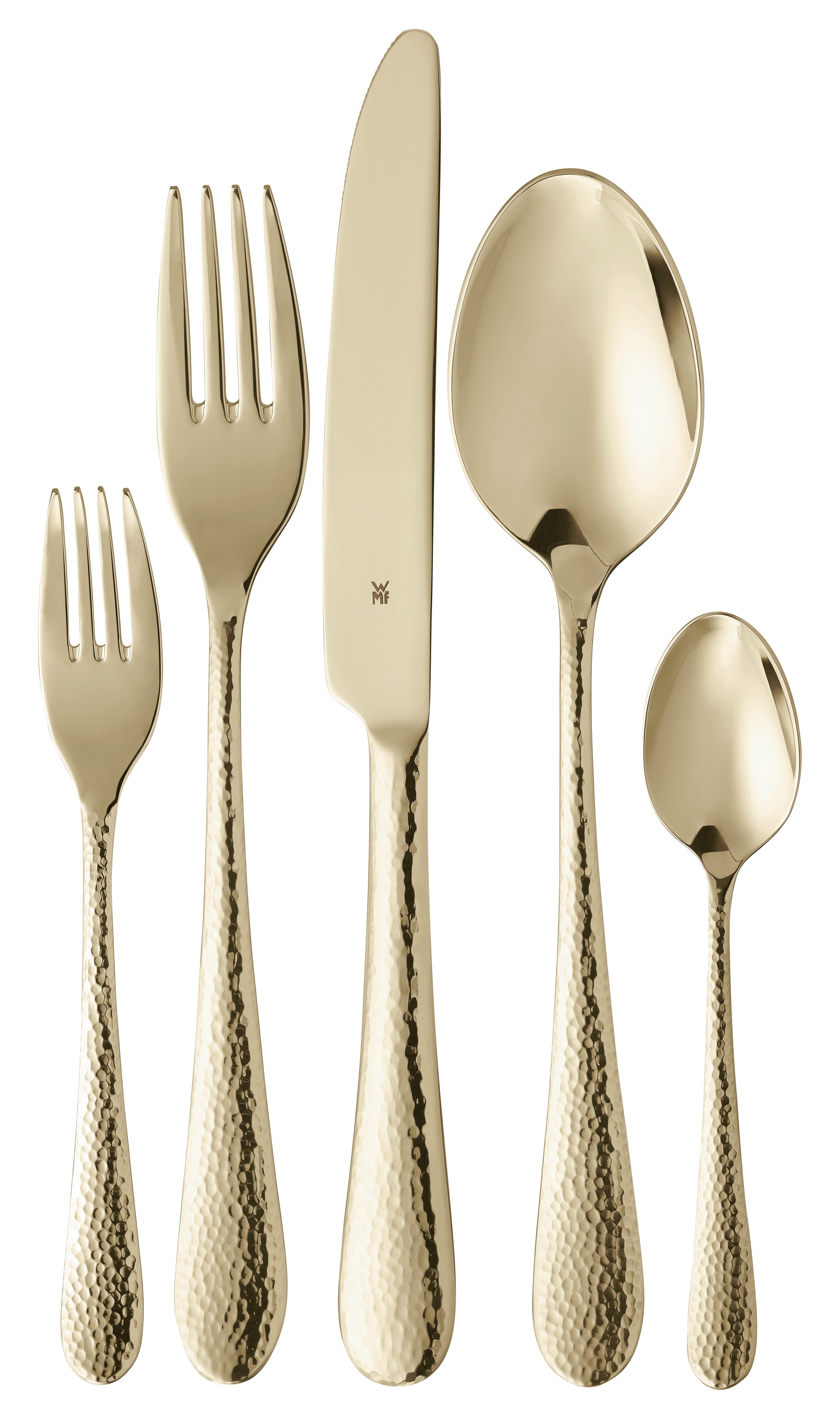 WMF Besteck-Set 30-teilig SITELLO Gold Edition Edelstahl