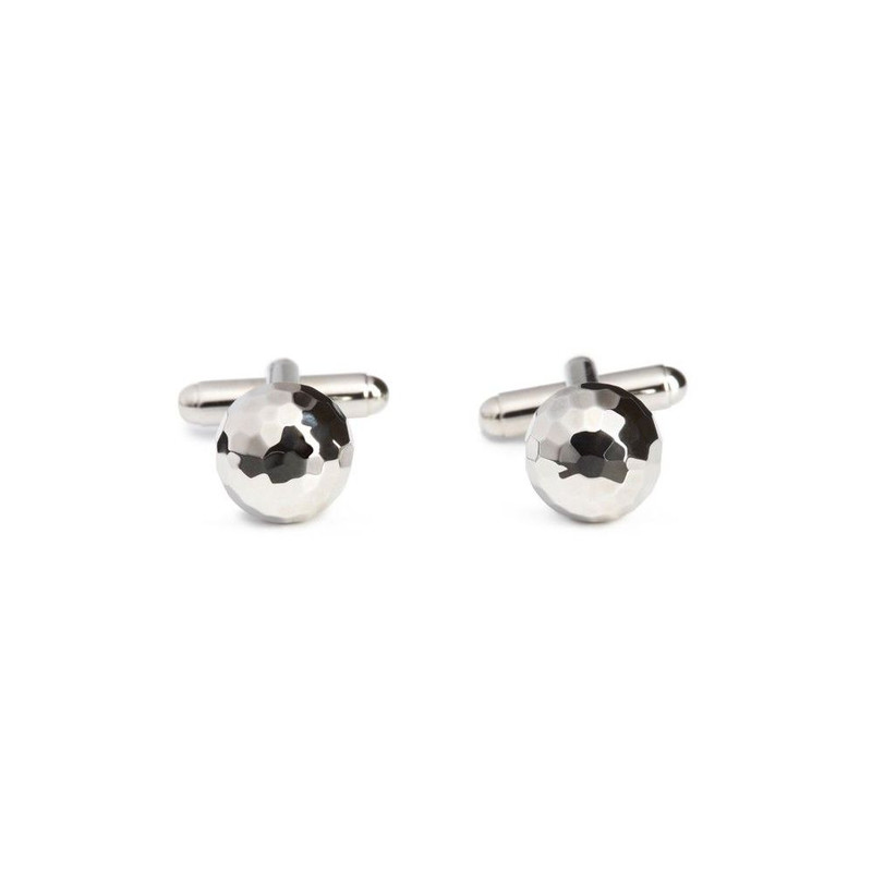 Boutons de manchette, Chunky facet ball