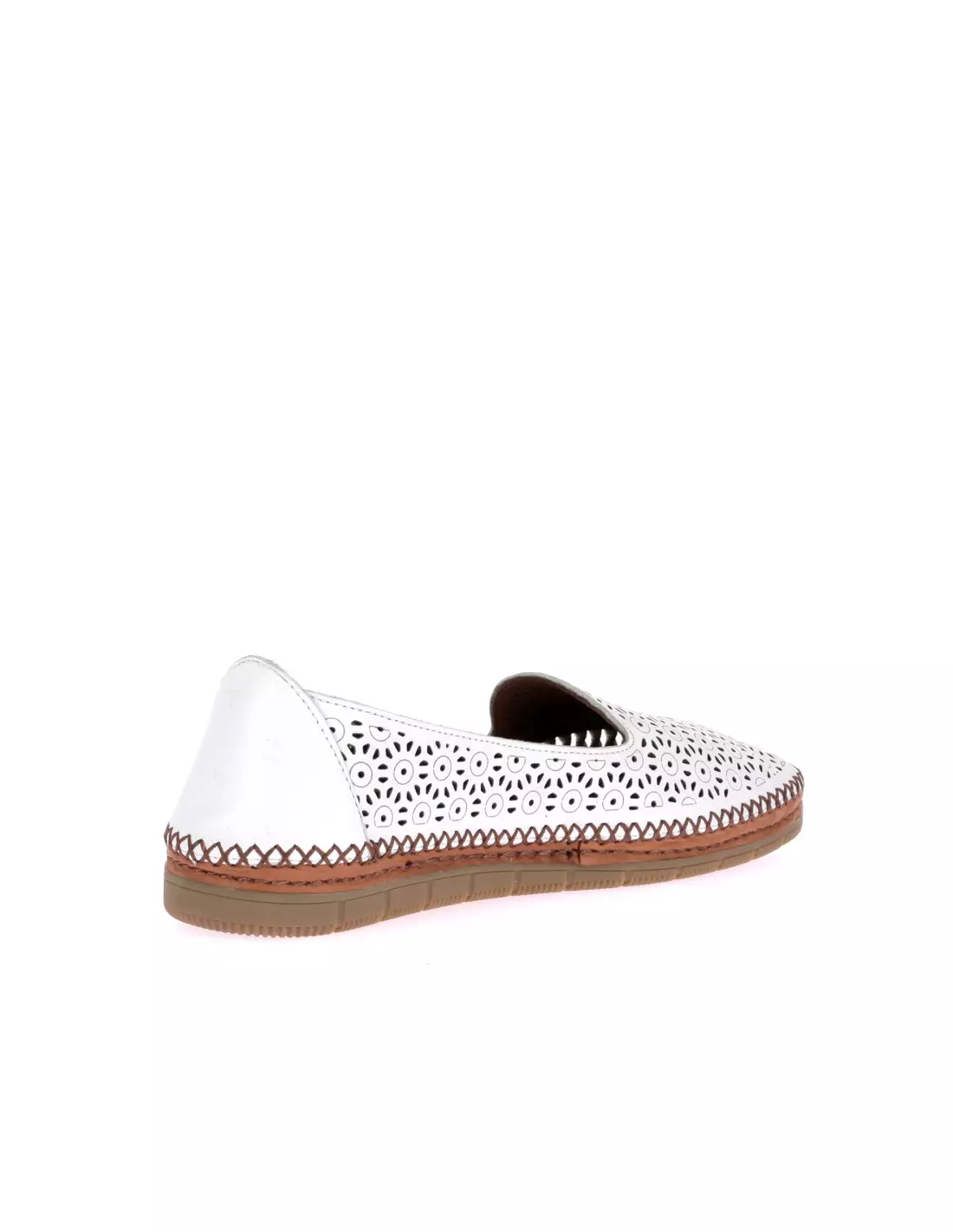 SOFT & FLEX 077.213.501 - Mocassins & bateaux WHITE-COCONUT