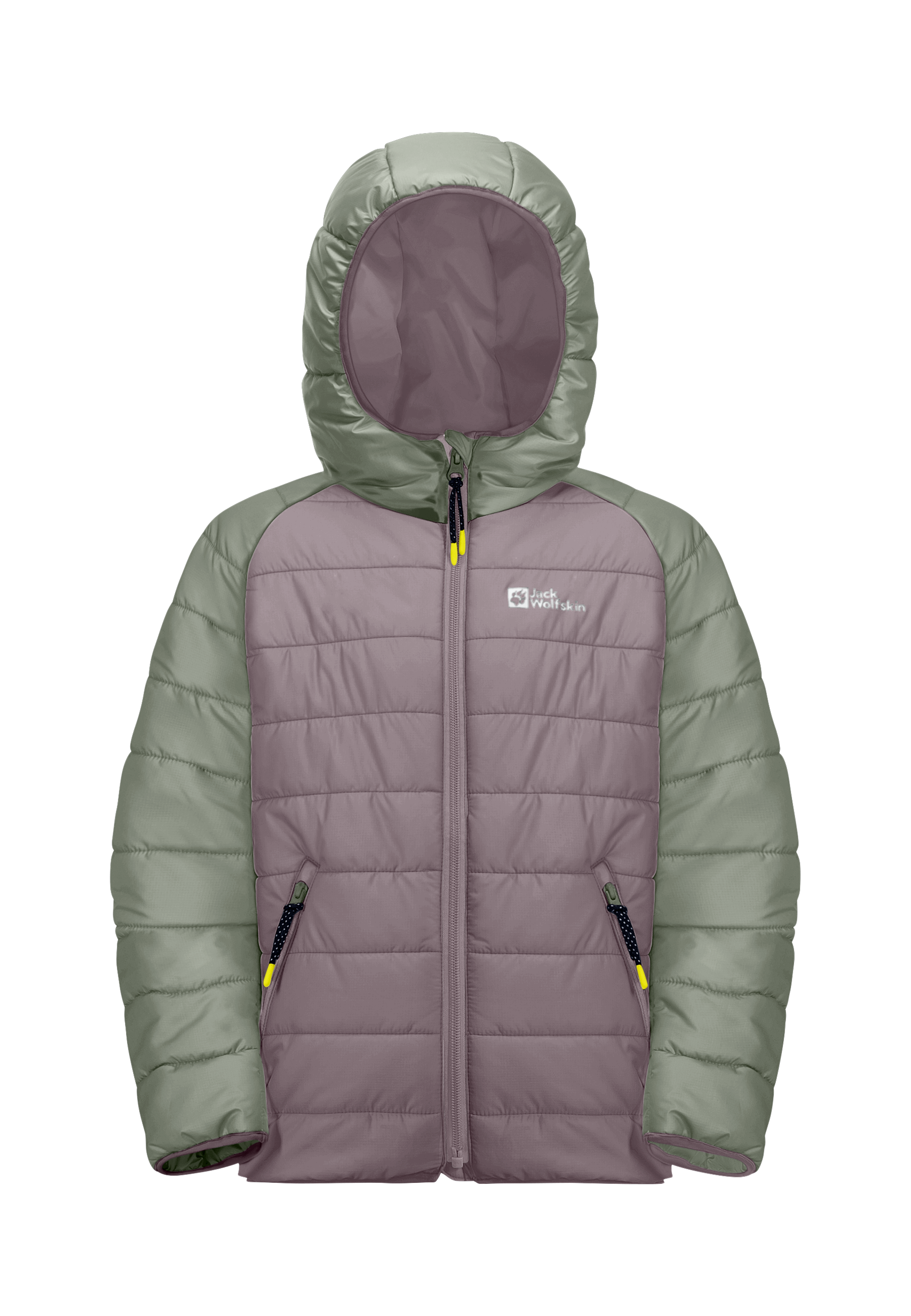 Jack Wolfskin Steppjacke »ZENON für Kinder« mit Kapuze Wärmend, winddicht, Übergangsjacke