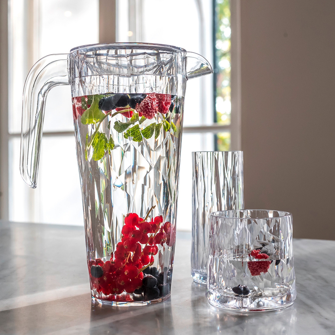 Koziol Superglas Kanne 1,5l CLUB PITCHER crystal clear