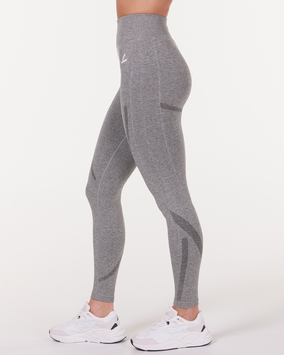LEVITY Sustainable Habits Tights Green Dusty Marl