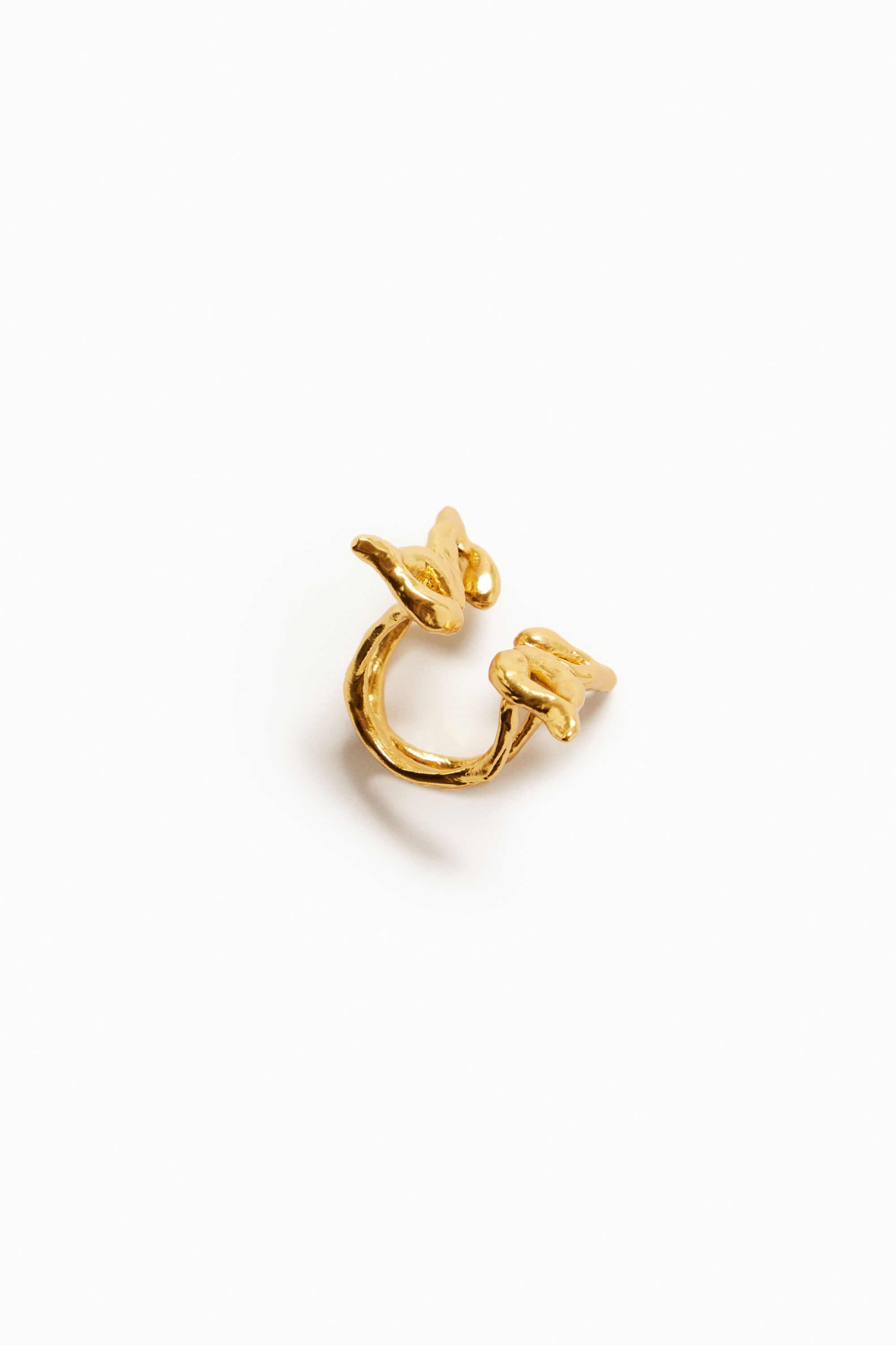 Bague papillon plaquée or Zalio