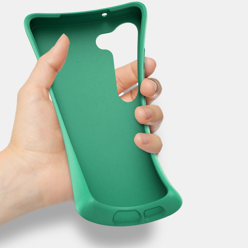Samsung Galaxy S22 5G Bio Gummi Schutzhülle Eco Friendly Nachhaltig Kompostierbar - Weiss / Beige