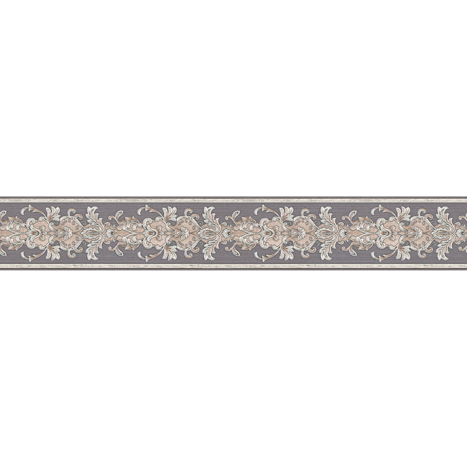 Vinyl-Borte ONLY BORDER - silber - 10 cm