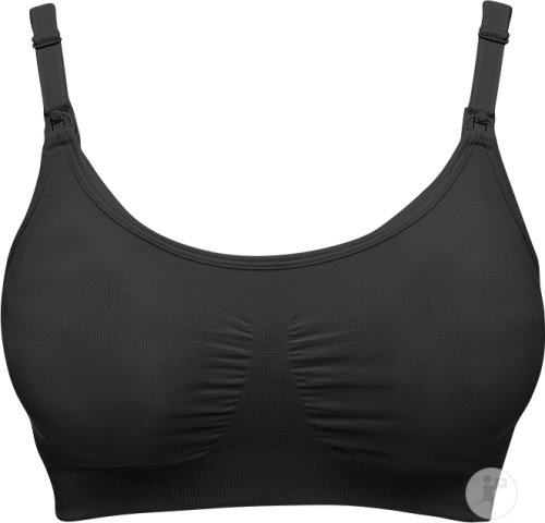 Medela Keep Cool Soutien-Gorge D'Allaitement Et De Grossesse Ultra-Respirant Noir XL 1 Pièce