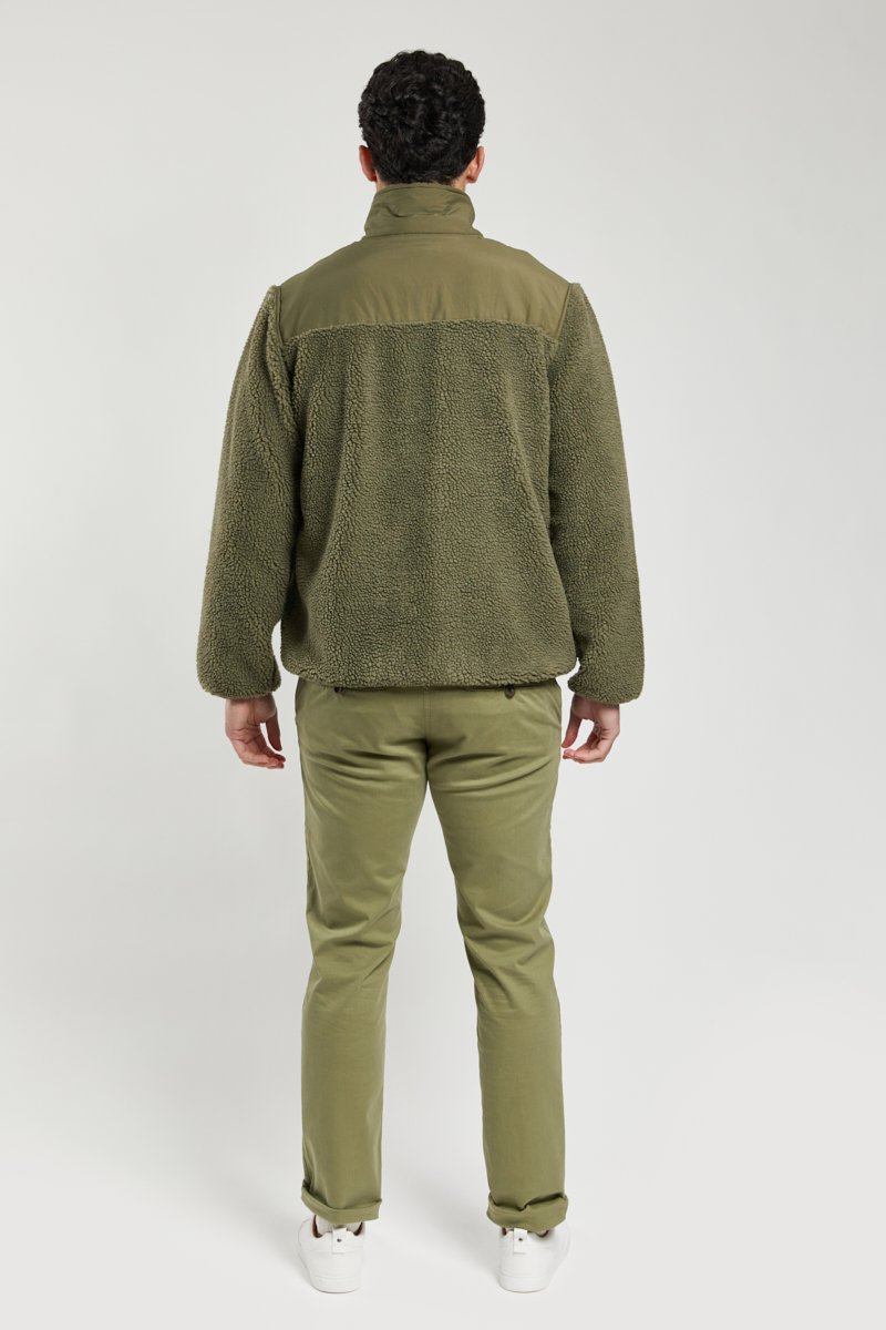 Veste zippée sherpa Héritage
