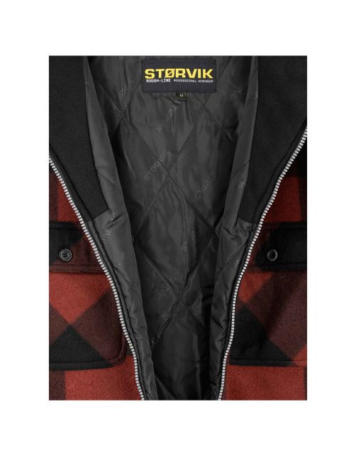 Storvik Thermovest Stanley Rood&Zwart - Werkkleding